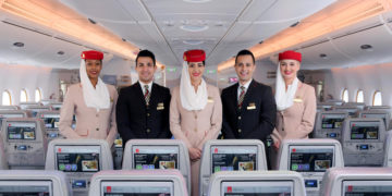 Emirates wint de titel World's Leading Cabin Crew 2019