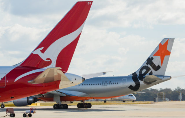 Jetstar Asia en Jetstar Airways zijn onderdeel van Qantas (Bron: Jetstar Airways)