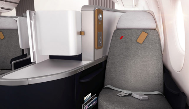 Nieuwe Business Class cabine aan boord van de Air France Boeing 777-300 (Bron: Air France)