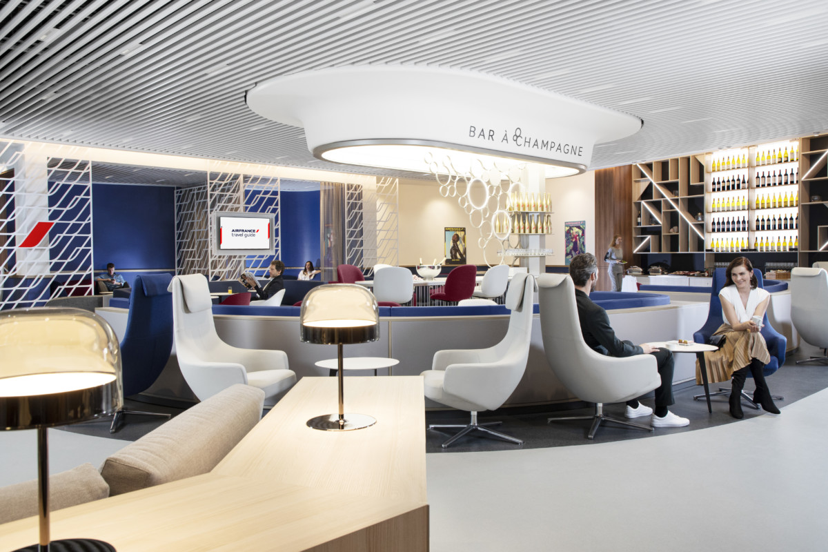 Nieuwe lounge op Paris Orly 3 geopend door Air France