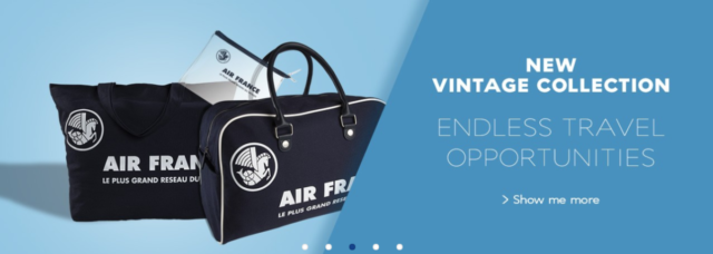 Air France vintage shopping collectie