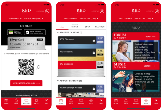 _RED by Dufry on the App Store