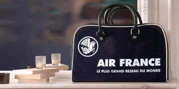 Vintage bowling Air France