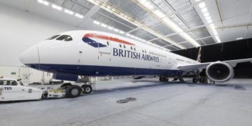 British Airways ontvangt bijna haar eerste Boeing 787-10