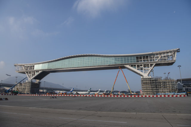 Sky Bridge Hong Kong Airport