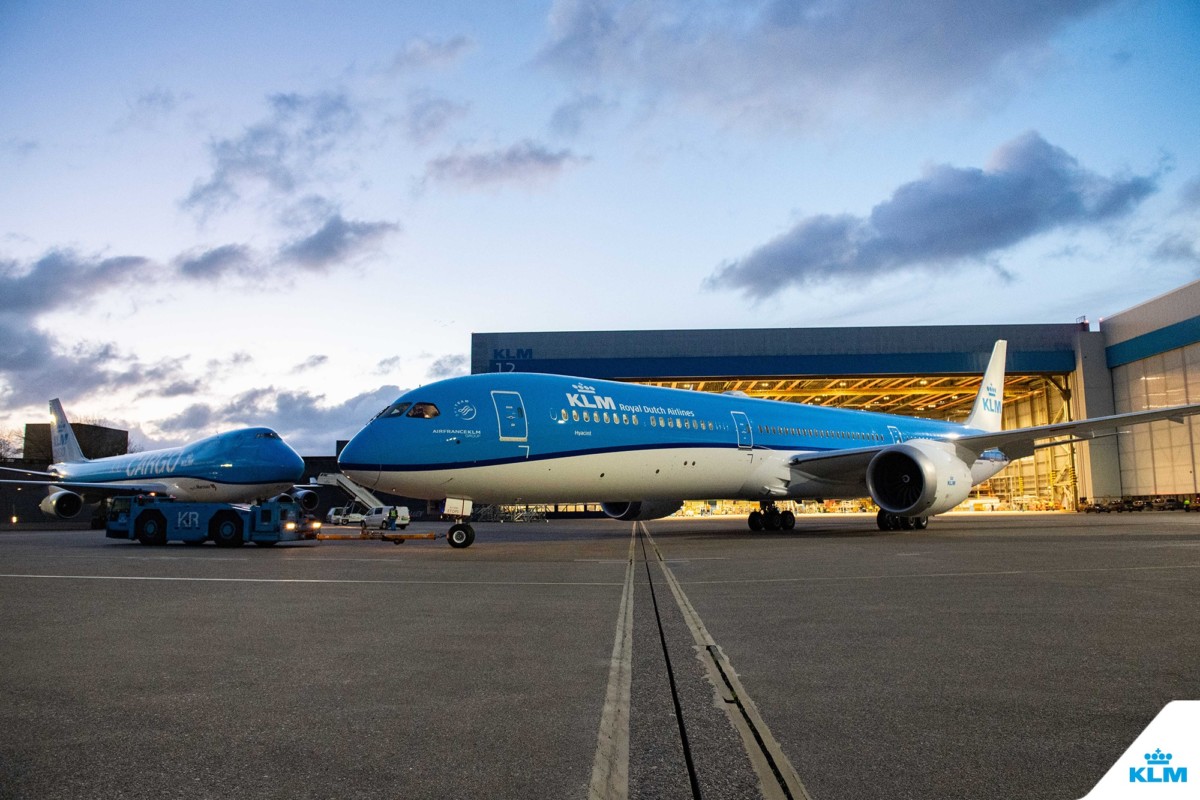 Boeing 787 Dreamliner van KLM (Bron: KLM)