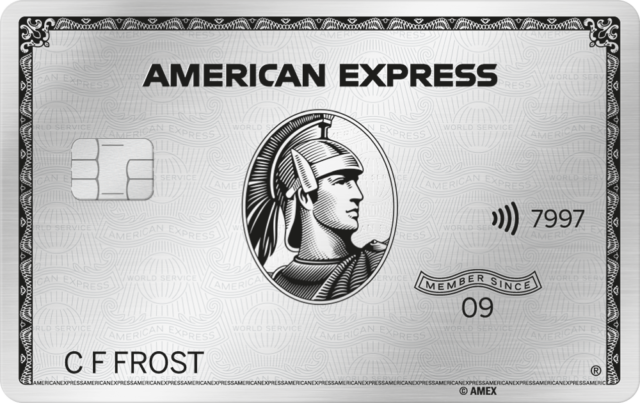 De nieuwe American Express Platinum kaart krijgt dezelfde vormgeving als in de VS (Bron: American Express)