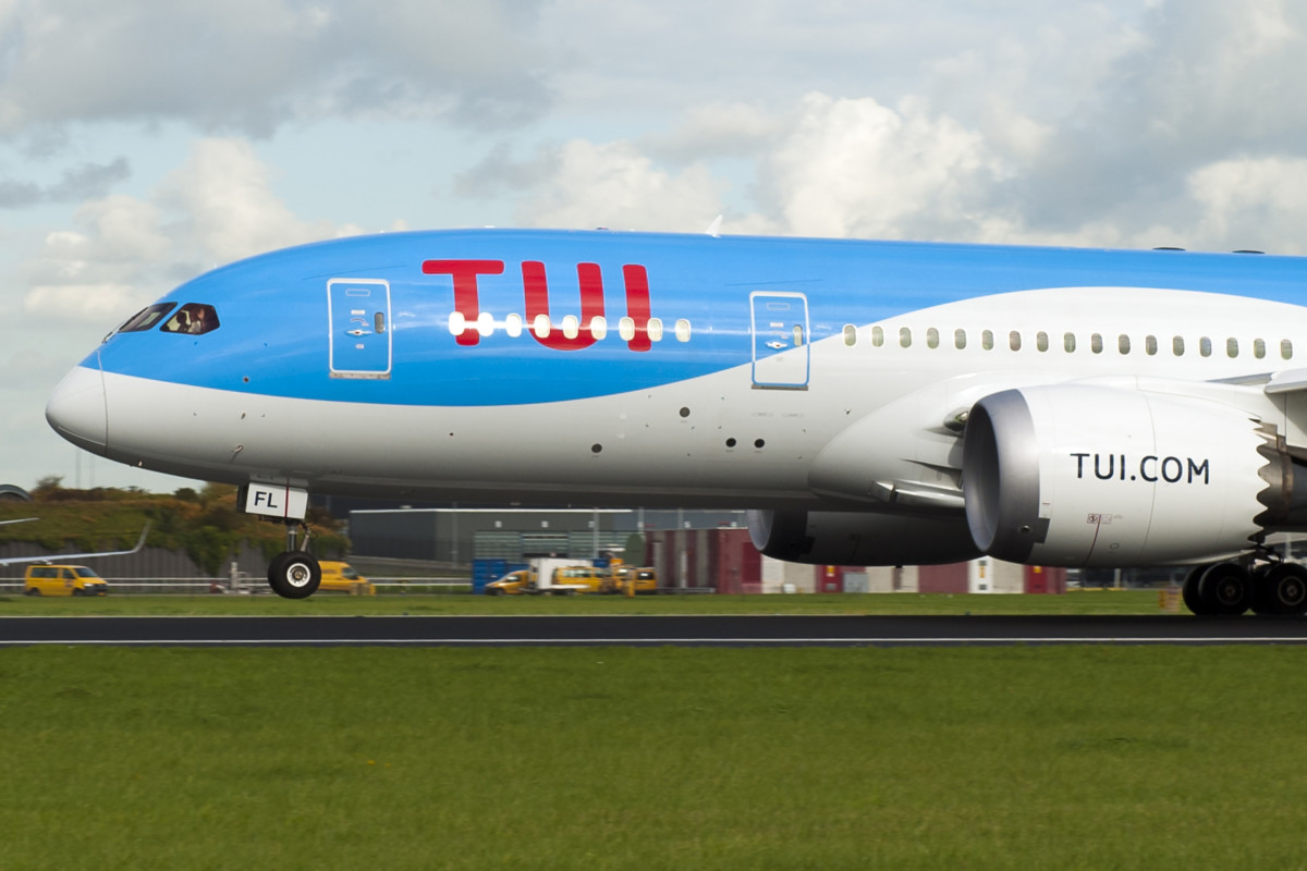 De Boeing 787 Dreamliner van TUI (Bron: TUI)