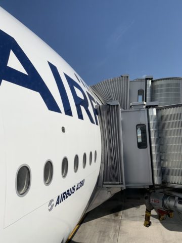 Review Air France A380 Economy Upper deck - Paris CDG naar Los Angeles