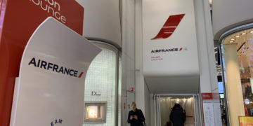 Review - Air France Salon Lounge Paris CDG Terminal 2E in Hall M