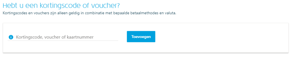 KLM EMD-voucher inwisselen