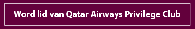 Word lid van Qatar Airways Privilege Club