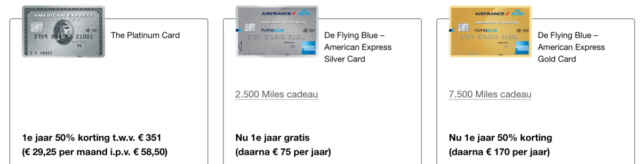 Nog geen American Express Card, schaf hem dan nu voordelig aan
