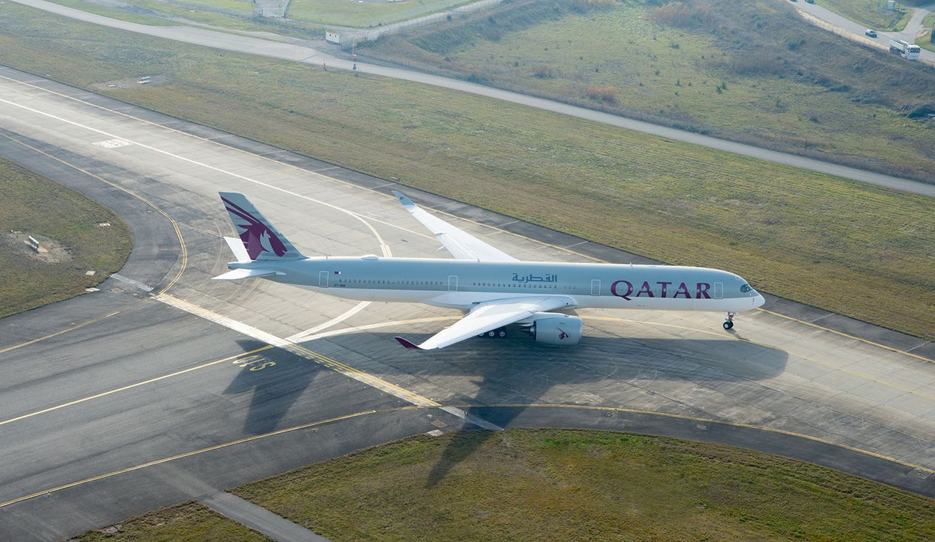 Airbus A350 van Qatar Airways (Bron: Qatar Airways)