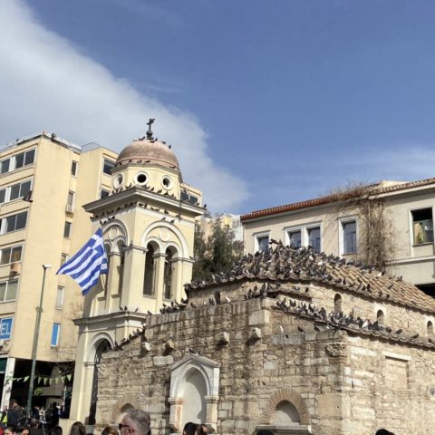 Monastiraki plein Athene