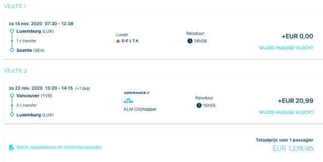 InsideDeals - Voordelig met KLM in Business Class naar Noord-Amerika