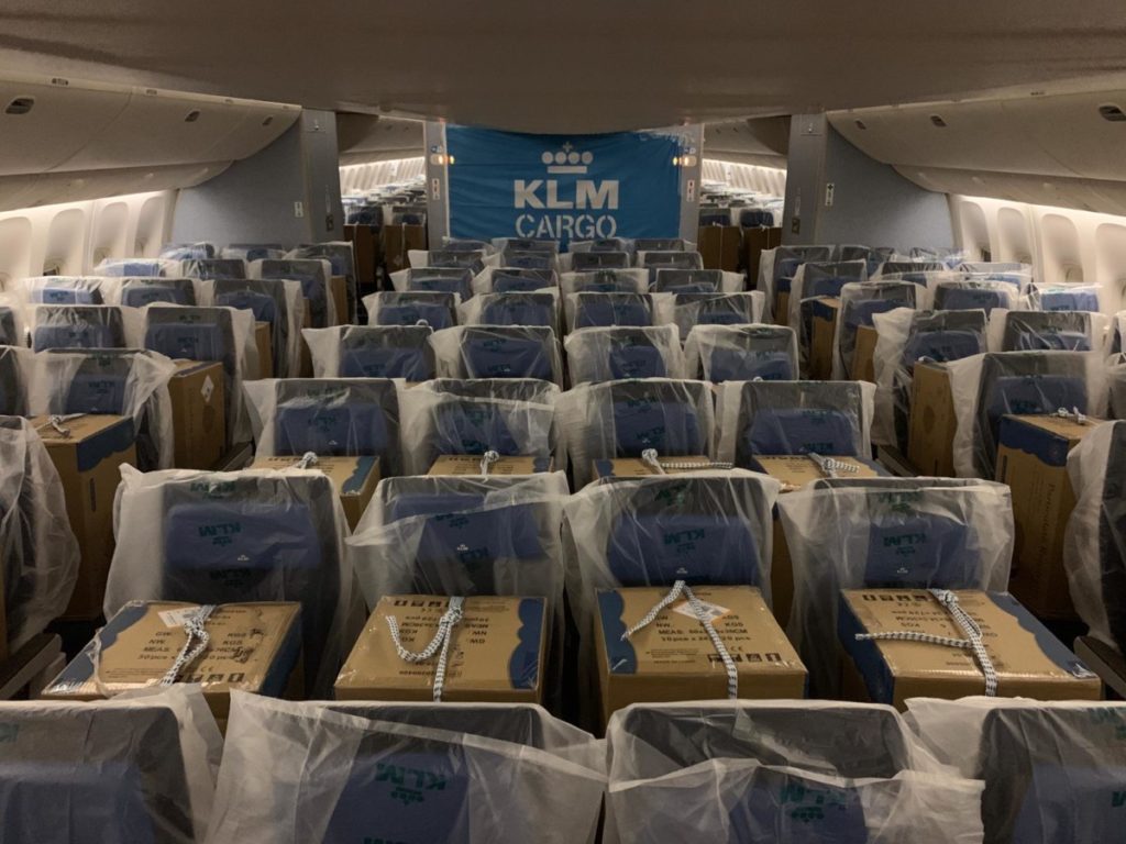 KLM Cargo-in-Cabin