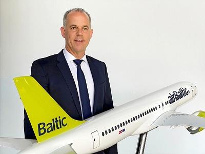 Martin Gauss President CEO airBaltic