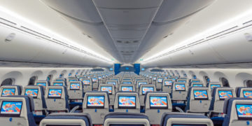 KLM Economy Cabine