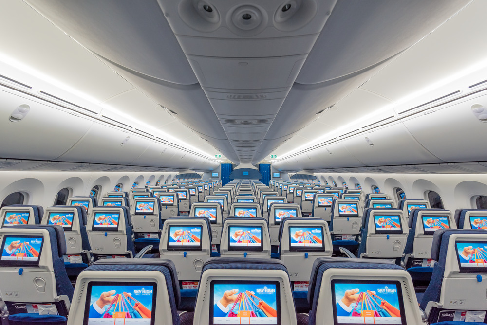 KLM Economy Cabine