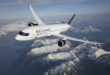 Boeing 787-9 Dreamliner van Air Canada boven de Rocky Mountains (Bron: Air Canada)