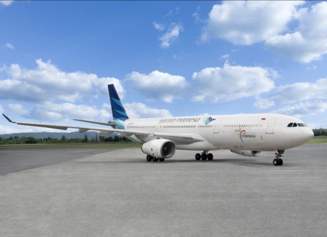 Airbus A330-300 van Garuda Indonesia (Bron: Garuda Indonesia / Facebook)