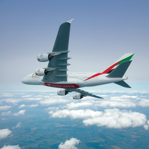 Airbus A380 van Emirates (Bron: Emirates)