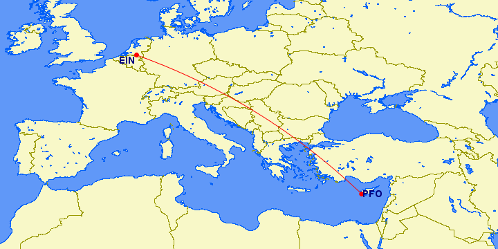 Eindhoven - Paphos