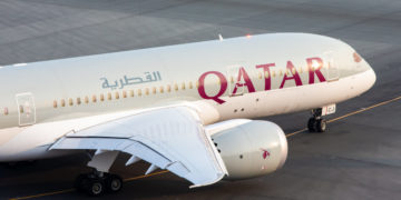 Qatar Airways Aircraft taxied op de luchthaven (Bron: Qatar Airways)