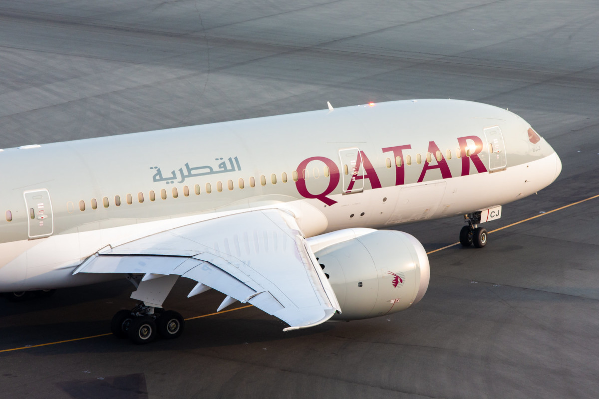 Qatar Airways Aircraft taxied op de luchthaven (Bron: Qatar Airways)