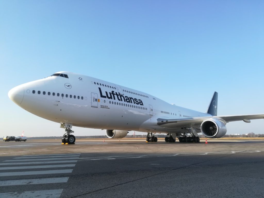 Boeing 747-800 van Lufthansa (Bron: Lufthansa)