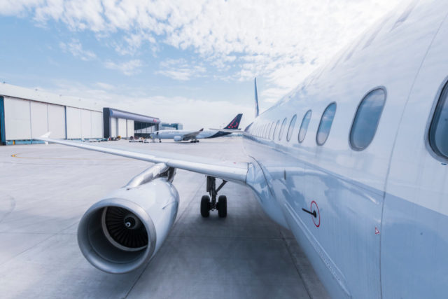 Toestel van Brussels Airlines op de luchthaven (Bron: Brussels Airlines)