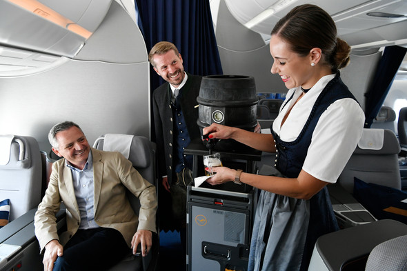 Lufthansa houdt Oktoberfest in ere, ook tijdens Corona