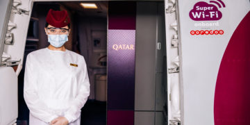 Uitbreiding Super Wifi bij Qatar Airways