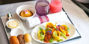 Qatar Airways Vegan Maaltijden