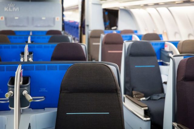 KLM World Business Class A330 Austin