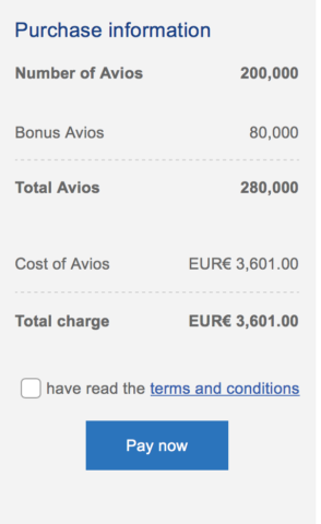 british airways, avios