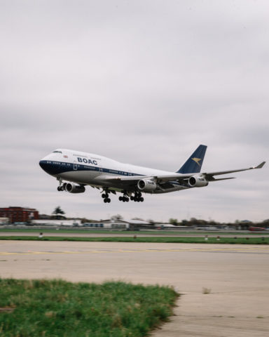 Boeing 747 British Airways wordt nationaal erfgoed