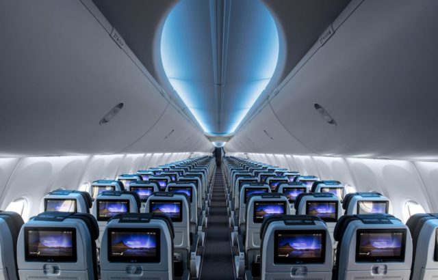 Boeing 737 MAX Icelandair cabine (Bron: Icelandair)