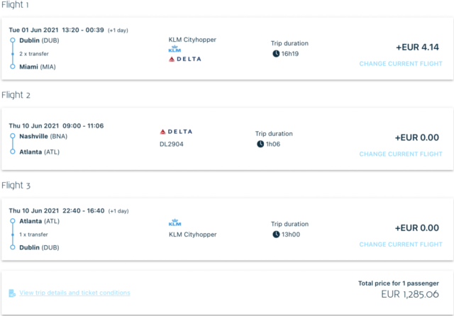 InsideDeals - Voordelig Business Class van Ierland naar Canada of VS met o.a. KLM & Air France