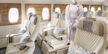 Emirates' Premium Economy als eerste naar Londen