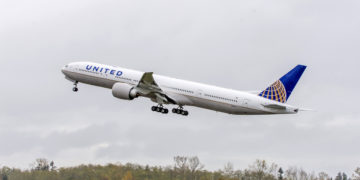 Boeing 777-300 van United Airlines (Bron: United Airlines)