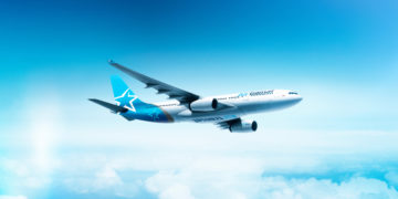 Toestel van Air Transat (Bron: Air Transat)