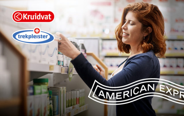 Nu €5 cashback bij Kruidvat en Trekpleister met American Express