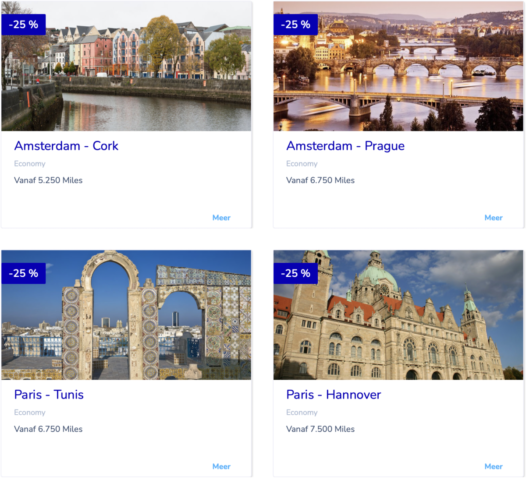 Flying Blue Promo Rewards April 2021 – Reis in Europa