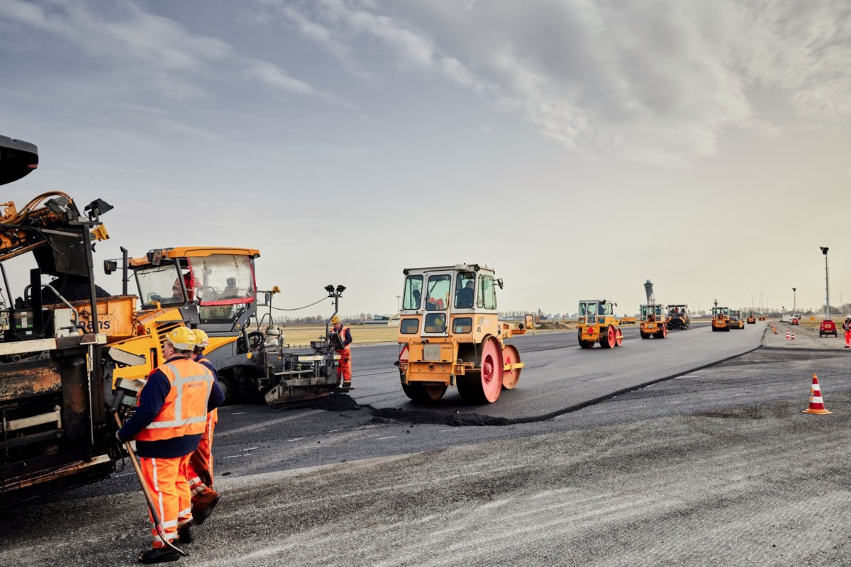 Polderbaan weer open, maar nog niet 100% in gebruik