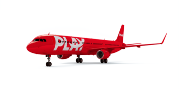 Airbus A321neo in Play livery (Bron: Play)