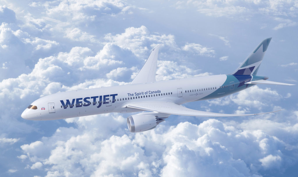 WestJet, Boeing 787, Dreamliner