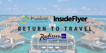 InsideFlyer Return to Travel weken: win een verblijf op het Privéstrand van het Radisson Blue Maldives Resort (Bron: Radisson Blue Maldives Resort)