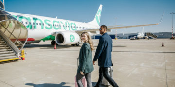 Toestel van Transavia op de luchthaven van Rotterdam The Hague (Bron: Rotterdam The Hague Airport)